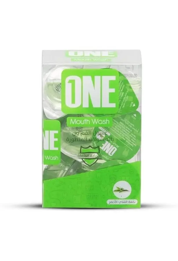 one capsules mouthwash Green Tea 20 capsules x 15ml