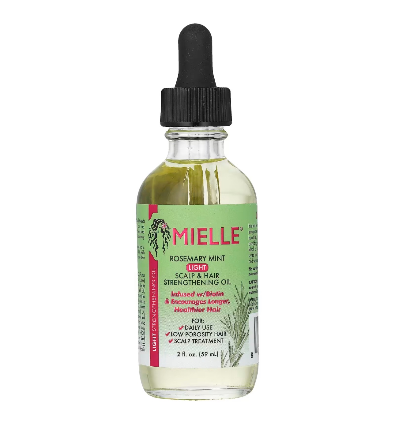 Mielle Rosemary Mint Light Scalp & Hair Strengthening Oil – 59ml