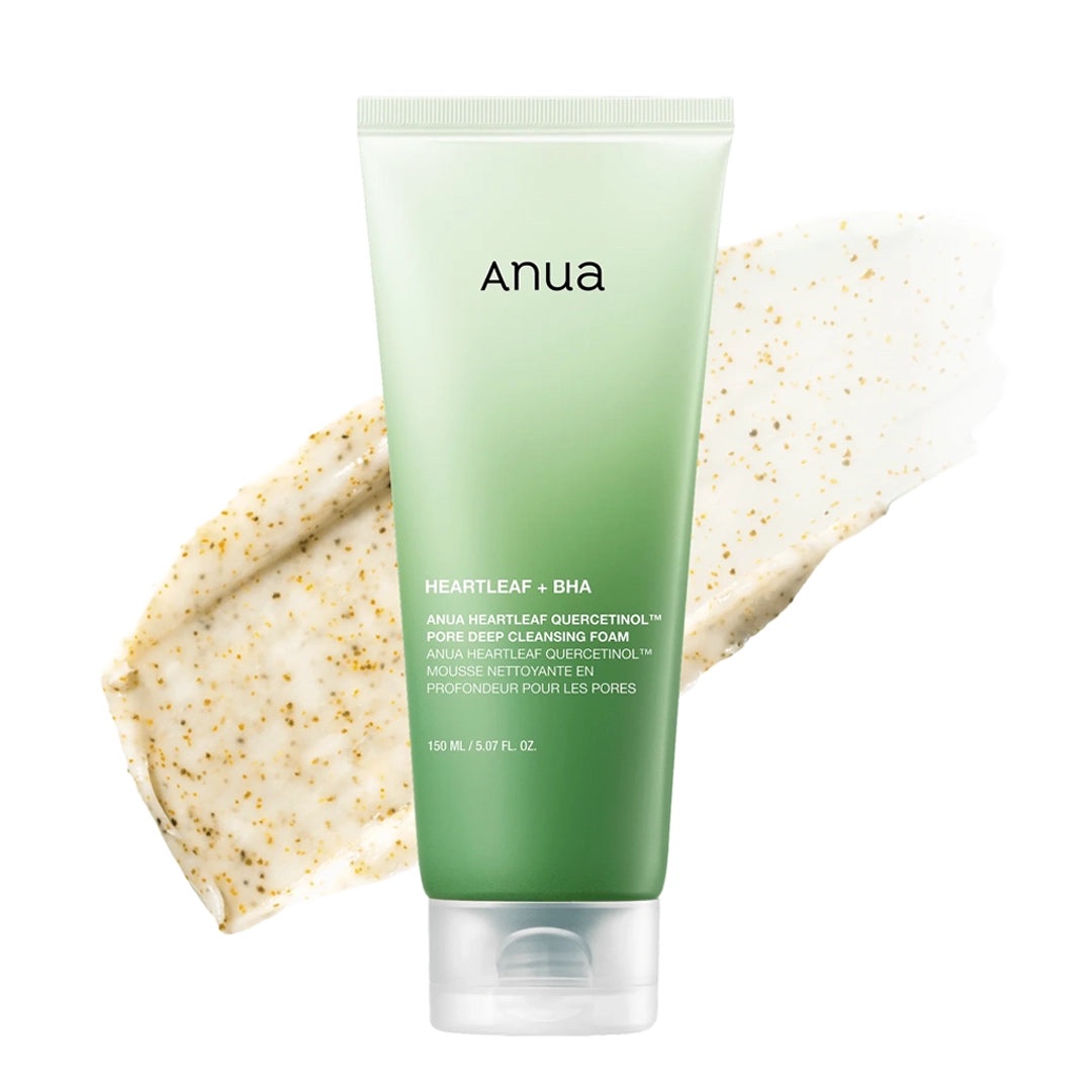 Anua Heartleaf Quercetinol Pore Deep Cleansing Foam (150ml)