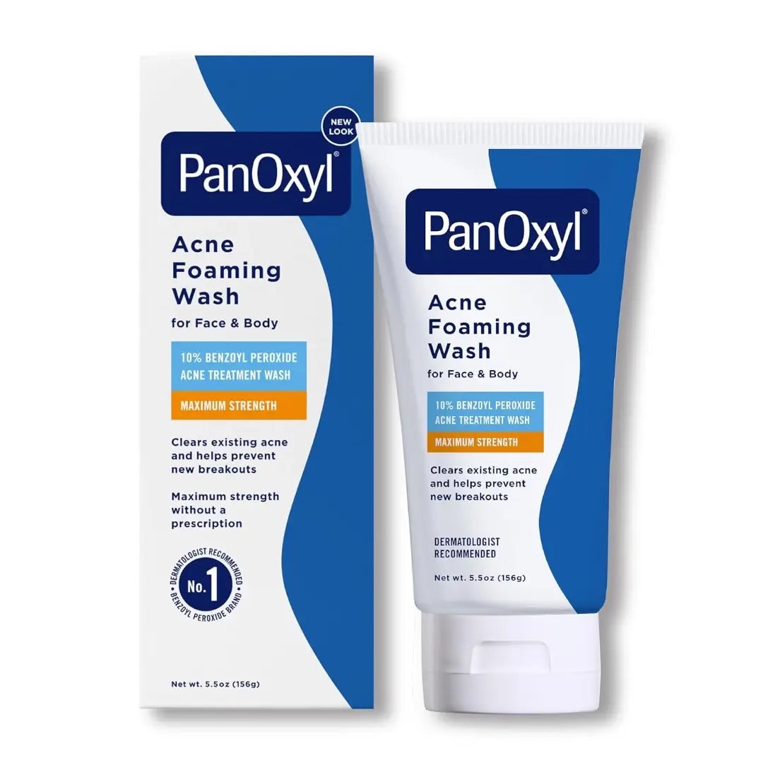 PanOxyl Acne Foaming Wash 10% Benzoyl Peroxide – 170g