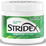 Stridex Sensitive with Aloe – 0.5% Salicylic Acid, 55 Soft Touch Pads